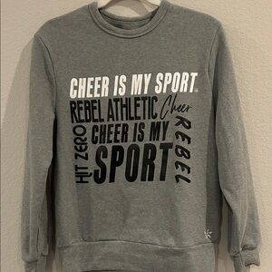 Rebel Athletic Gray Kids Sweatshirt